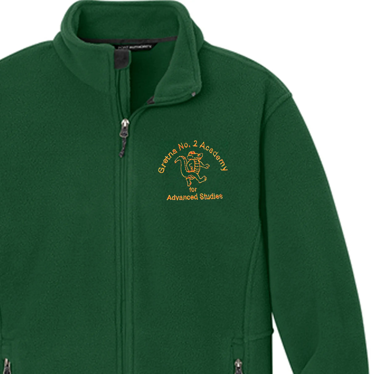 Gretna No. 2 1st-5th Grade Forest Green Fleece Jacket