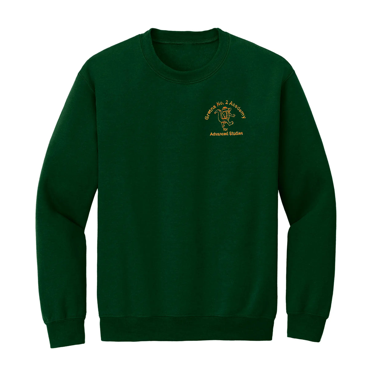 Gretna No. 2 1st-5th Grade Forest Green Sweatshirt