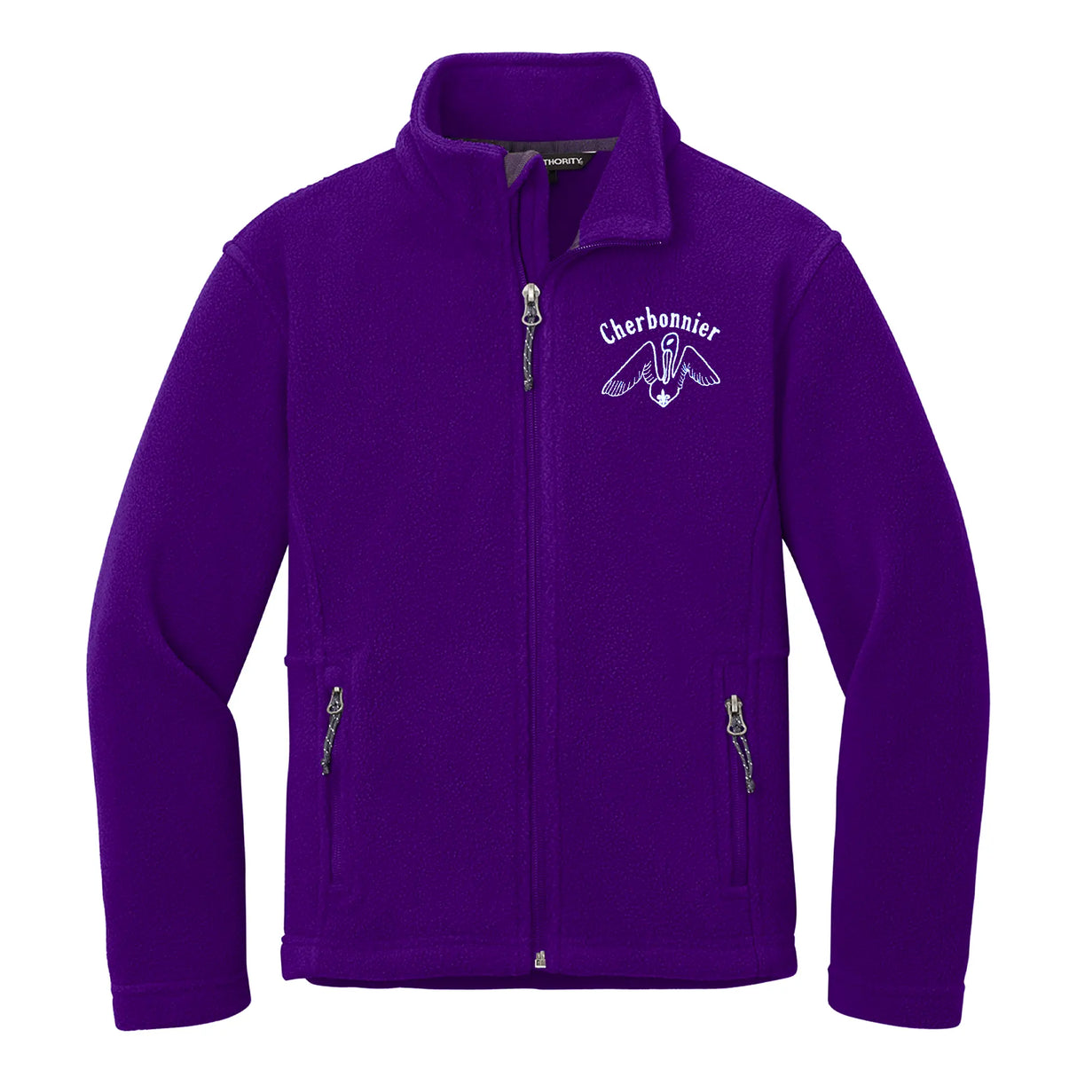Cherbonnier Rillieux PreK/Kindergarten Purple Fleece Jacket