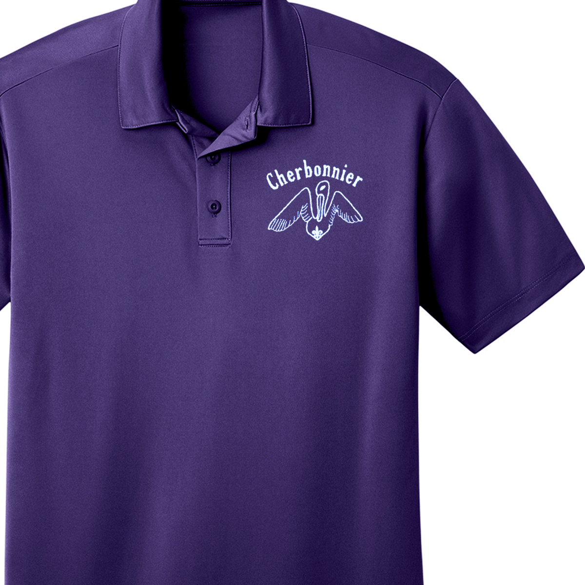 Cherbonnier Rillieux PreK - Kindergarten Purple Polo - Logo Express Uniforms - School Uniforms
