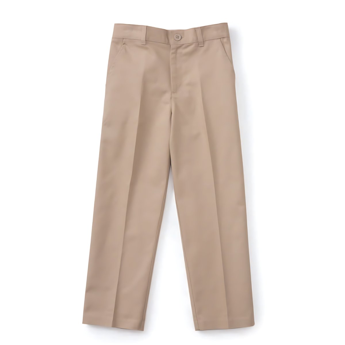 Classroom Boys Flatfront Pants Khaki - Logo Express Uniforms - School Uniforms