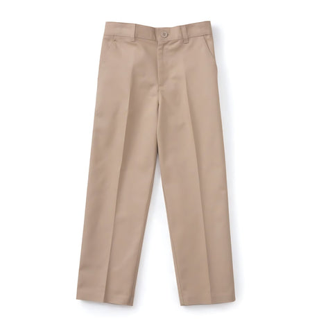 Classroom Boys Flatfront Pants Khaki - Logo Express Uniforms - School Uniforms