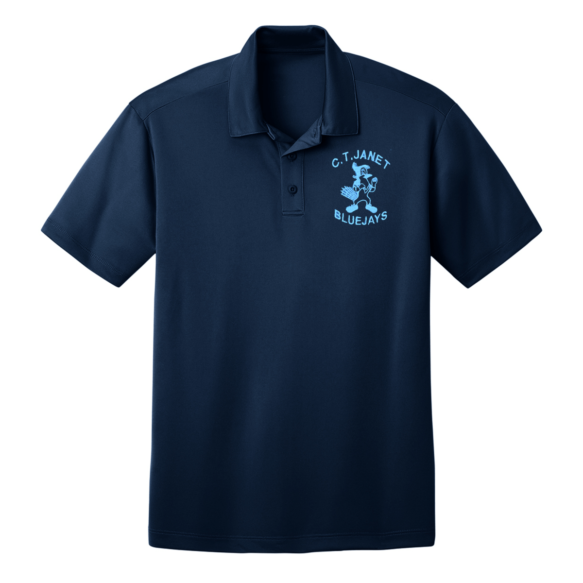C.T. Janet 1st - 5th Navy Polo - Logo Express Uniforms - School Uniforms