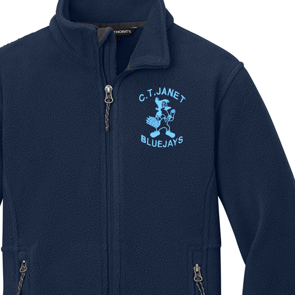 C.T. Janet Navy Fleece Jacket - Logo Express Uniforms - School Uniforms
