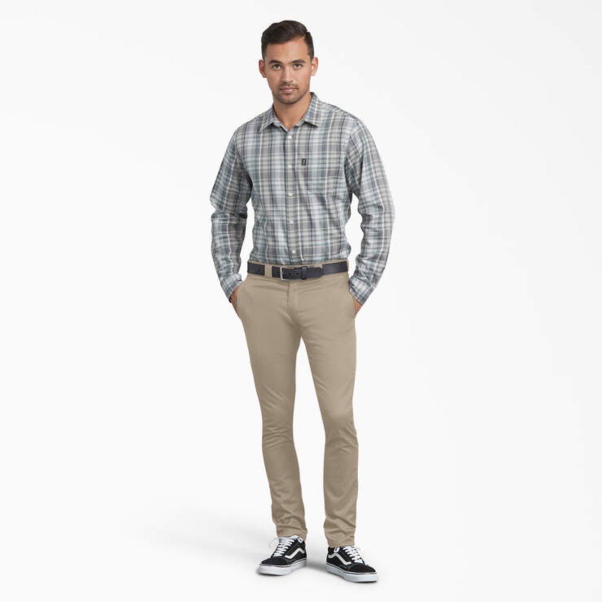 Dickies 801 Skinny Work Pants Desert Sand - Logo Express Uniforms - School Uniforms