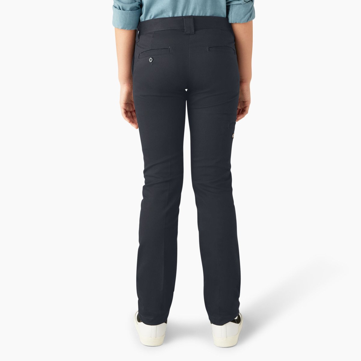 Dickies Boys Flex Waist Double Knee Pants Dark Navy - Logo Express Uniforms - School Uniforms