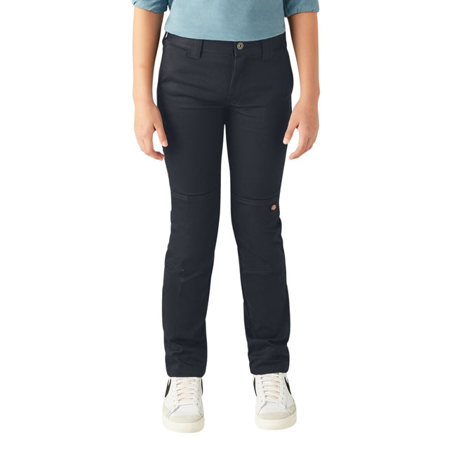 Dickies Boys Flex Waist Double Knee Pants Dark Navy - Logo Express Uniforms - School Uniforms