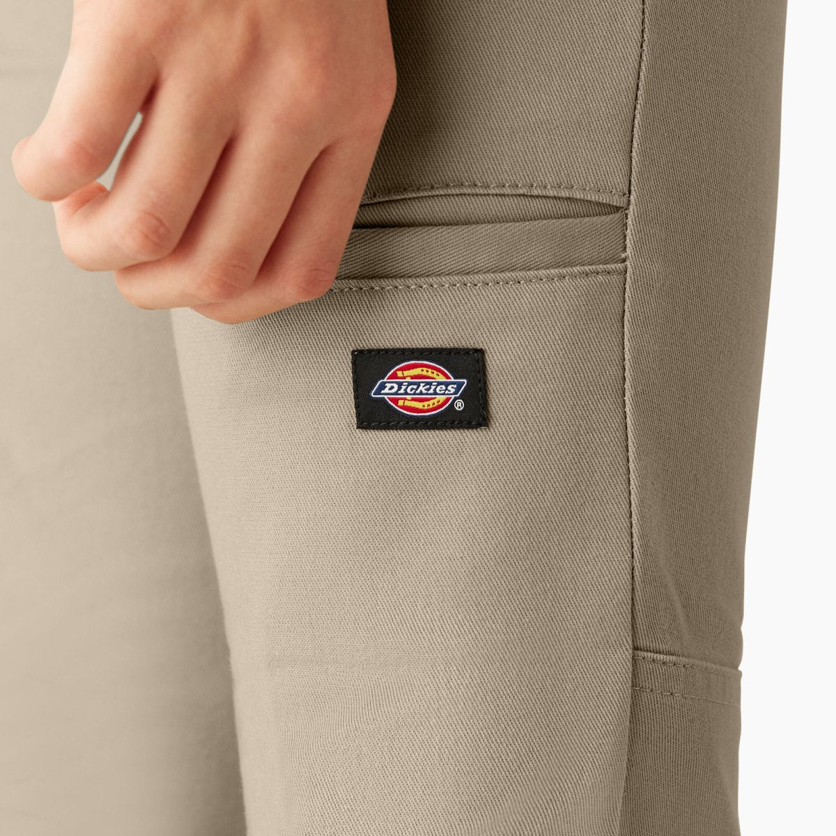Dickies Boys Flex Waist Double Knee Pants Desert Sand - Logo Express Uniforms - School Uniforms