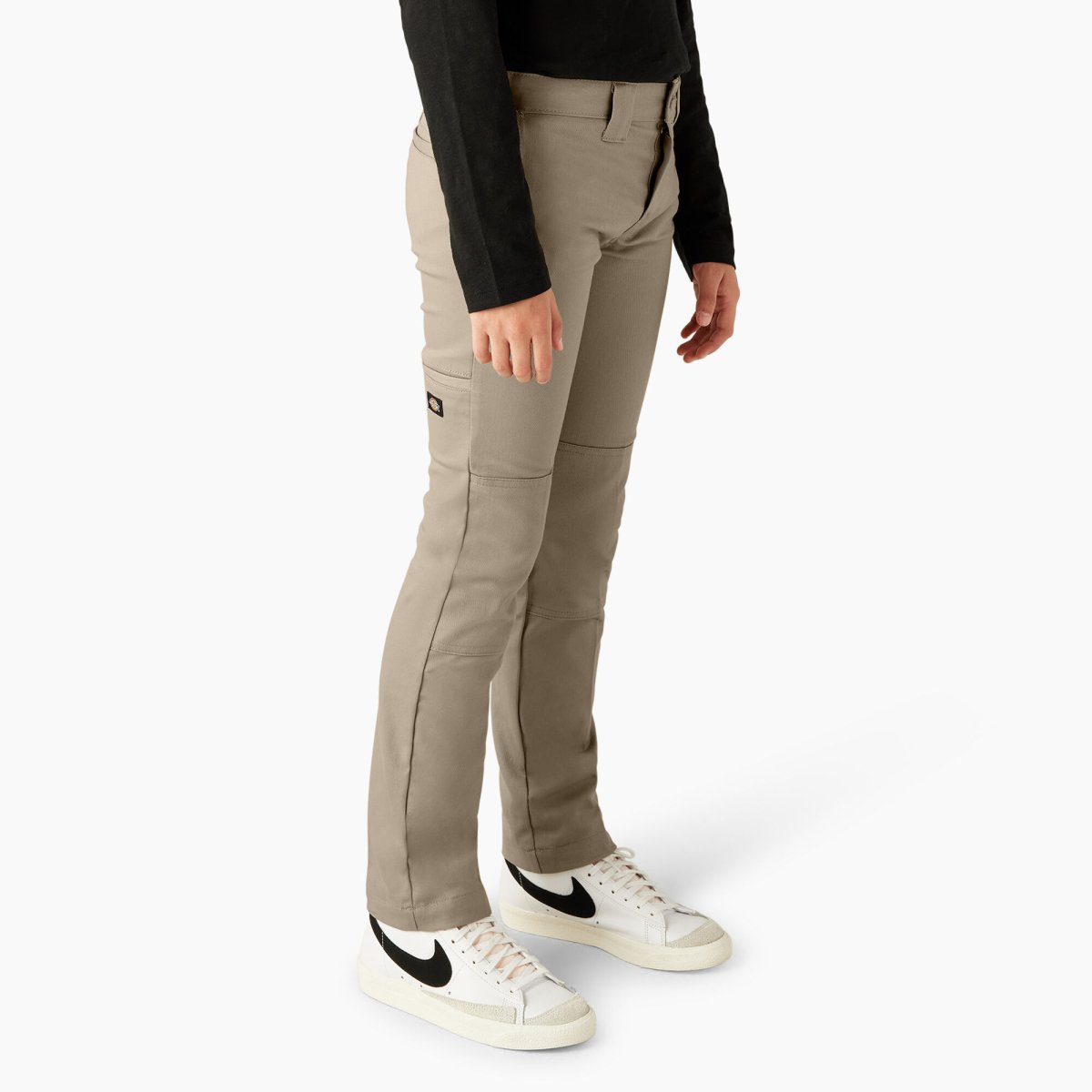 Dickies Boys Flex Waist Double Knee Pants Desert Sand - Logo Express Uniforms - School Uniforms