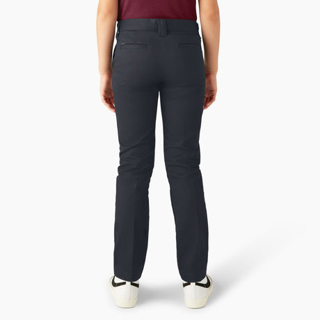 Dickies Boys Skinny Fit Pants Dark Navy - Logo Express Uniforms - School Uniforms