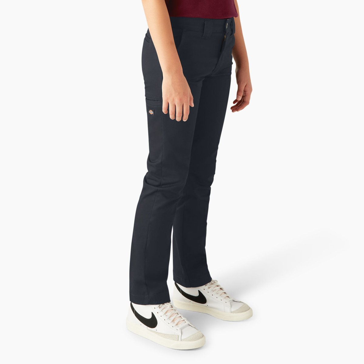 Dickies Boys Skinny Fit Pants Dark Navy - Logo Express Uniforms - School Uniforms