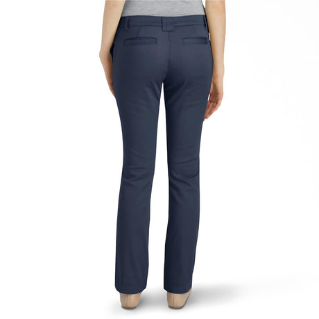 Dickies Girls Junior Slim Fit Pants Dark Navy - Logo Express Uniforms - School Uniforms
