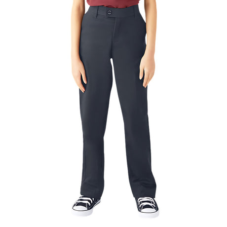 Dickies Girls Slim Fit Pants Dark Navy - Logo Express Uniforms - School Uniforms