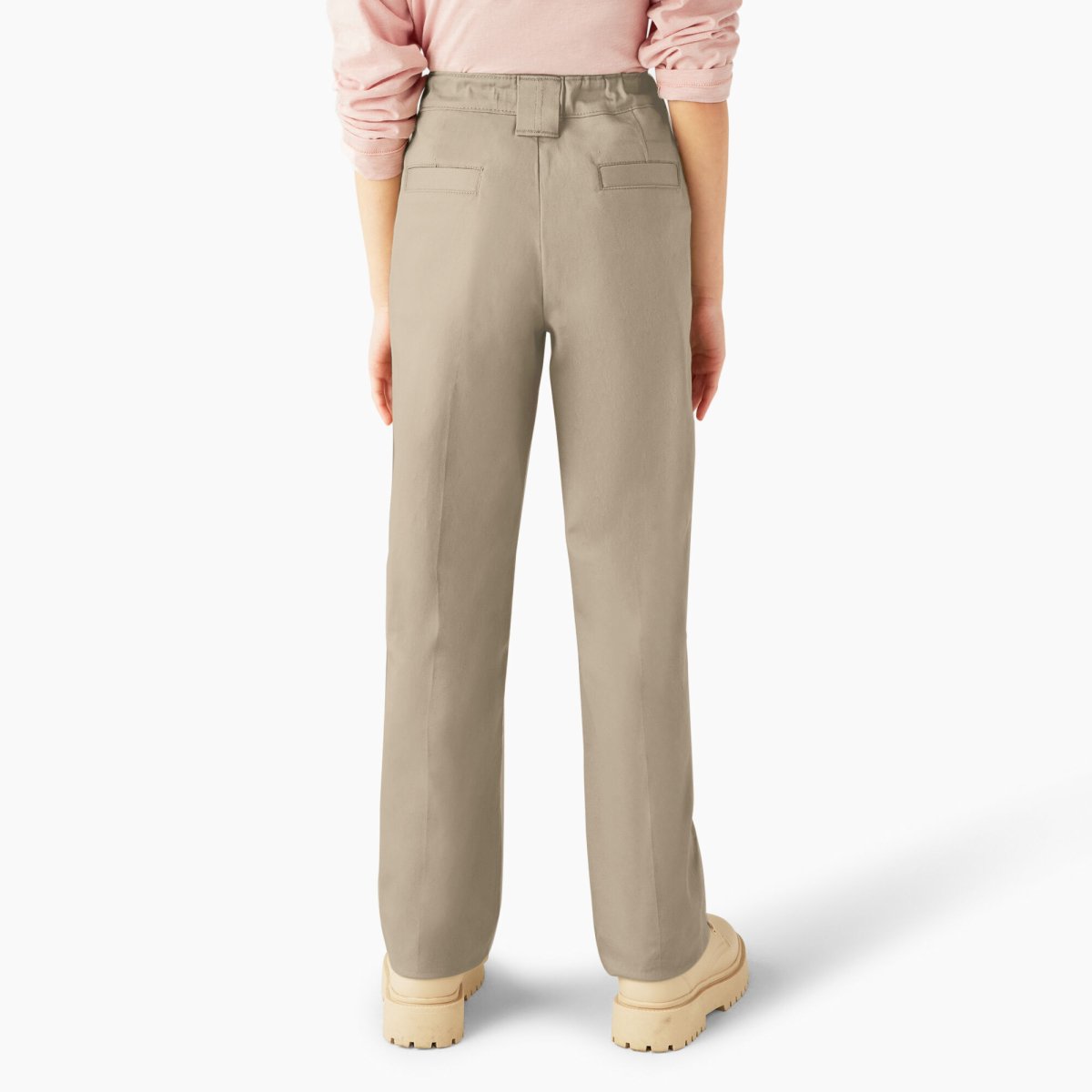 Dickies Girls Slim Fit Pants Desert Sand - Logo Express Uniforms - School Uniforms