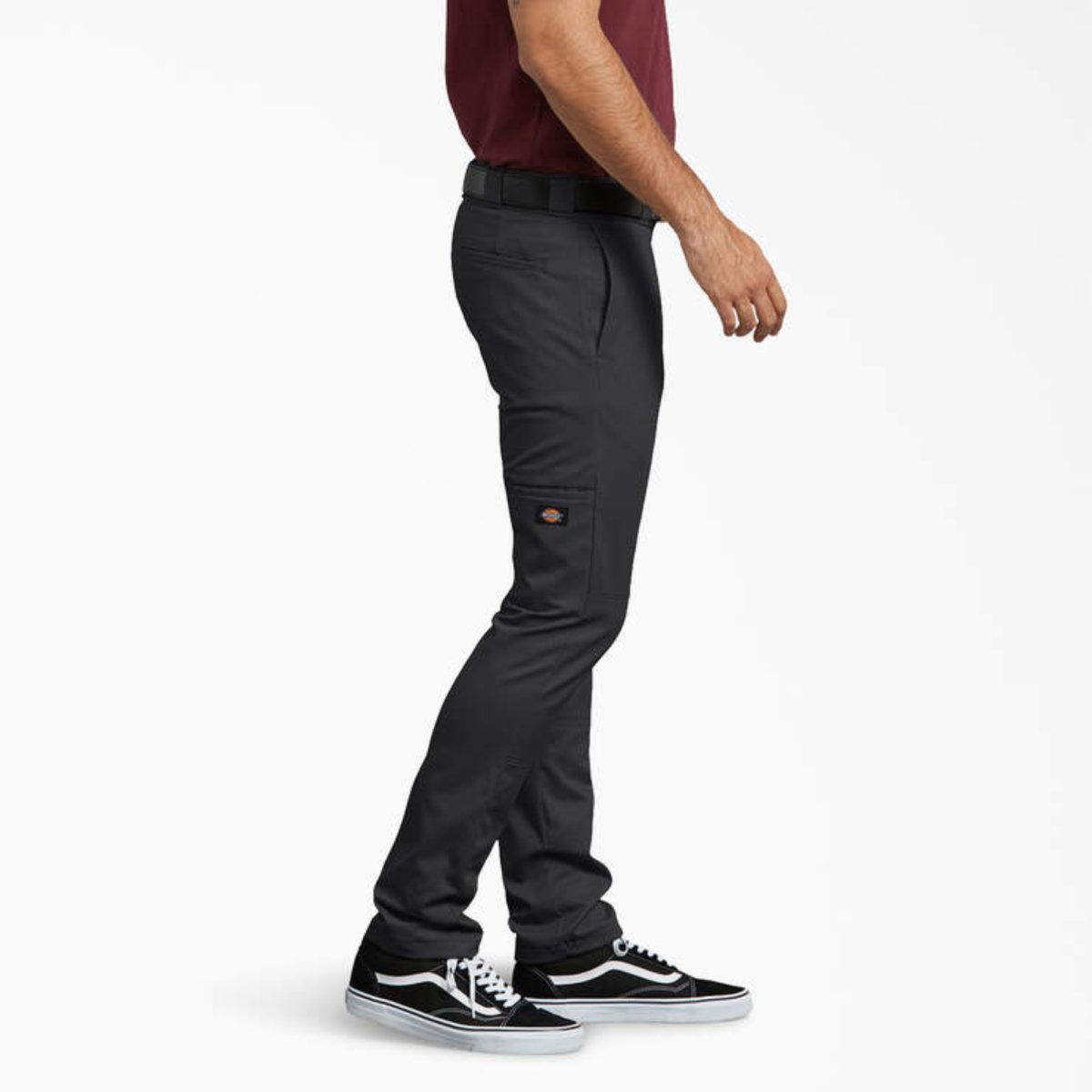 Dickies Men's 811 Skinny Fit Work Pants Black - Logo Express Uniforms - School Uniforms