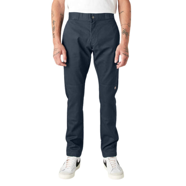 Dickies Men's 811 Skinny Fit Work Pants Dark Navy - Logo Express Uniforms - School Uniforms