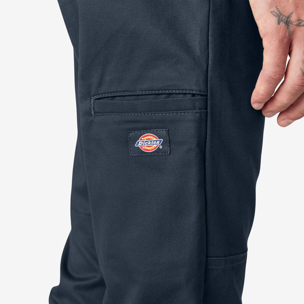 Dickies Men's 811 Skinny Fit Work Pants Dark Navy - Logo Express Uniforms - School Uniforms