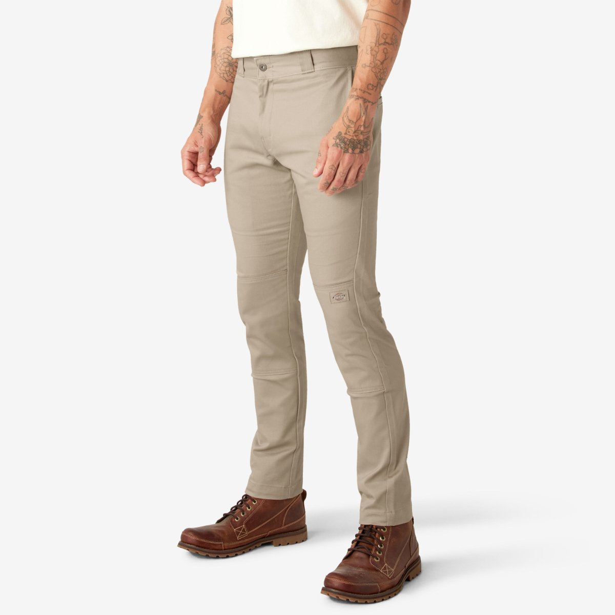 Dickies Men's 811 Skinny Fit Work Pants Desert Sand - Logo Express Uniforms - School Uniforms