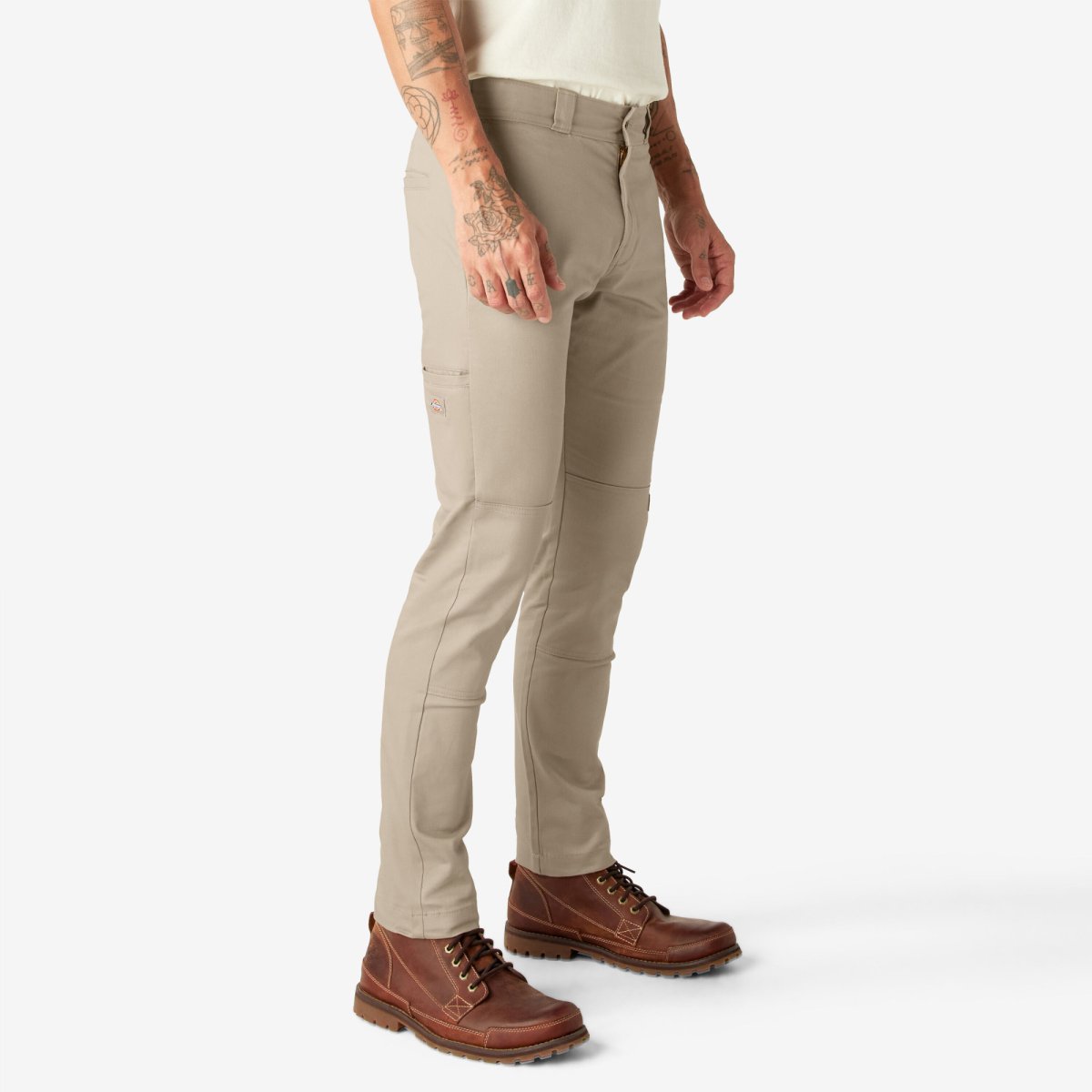 Dickies Men's 811 Skinny Fit Work Pants Desert Sand - Logo Express Uniforms - School Uniforms