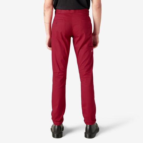 Dickies Men's 811 Skinny Fit Work Pants English Red - Logo Express Uniforms - School Uniforms