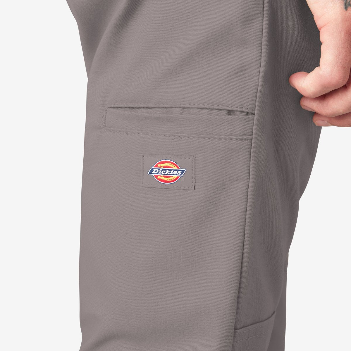 Dickies Men's 811 Skinny Fit Work Pants Silver - Logo Express Uniforms - School Uniforms