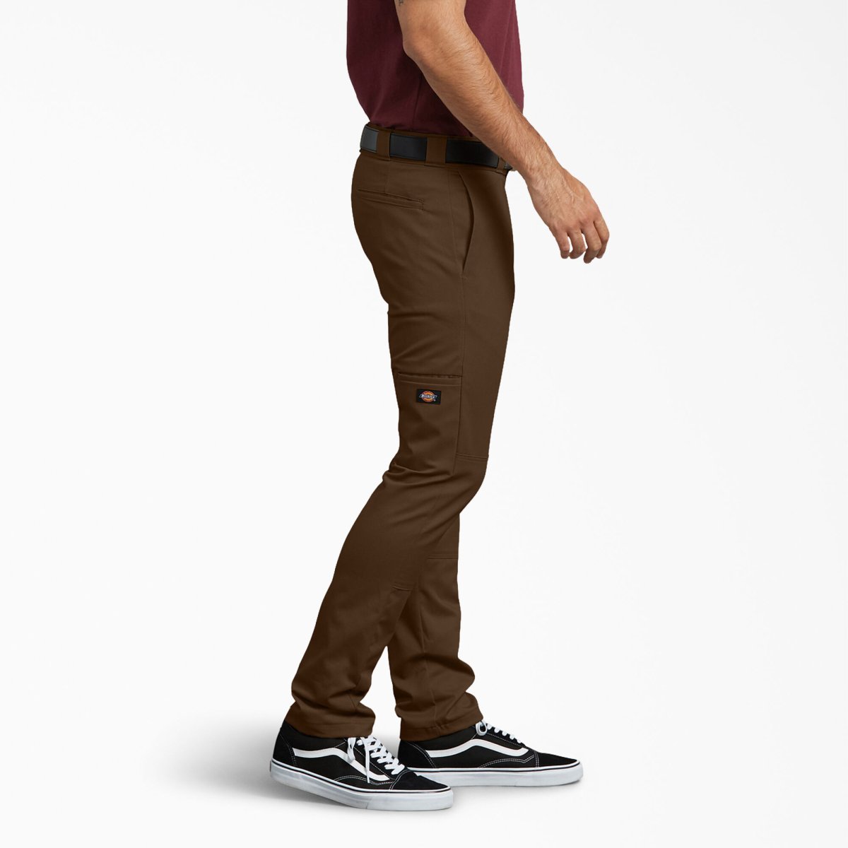 Dickies Men's 811 Skinny Fit Work Pants Timber Brown - Logo Express Uniforms - School Uniforms