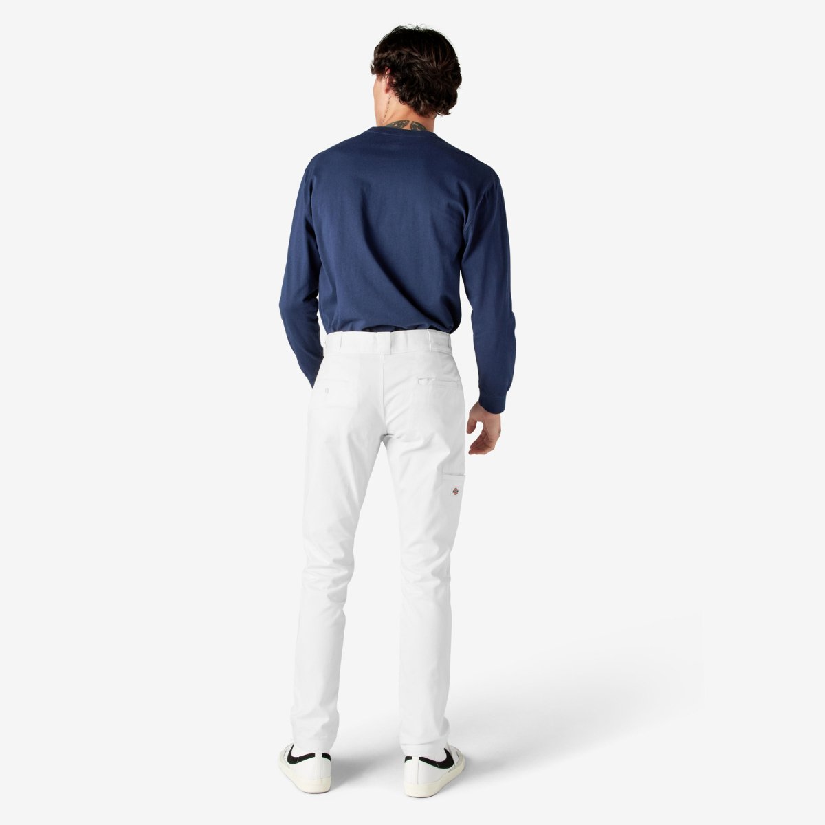 Dickies Men's 811 Skinny Fit Work Pants White - Logo Express Uniforms - School Uniforms