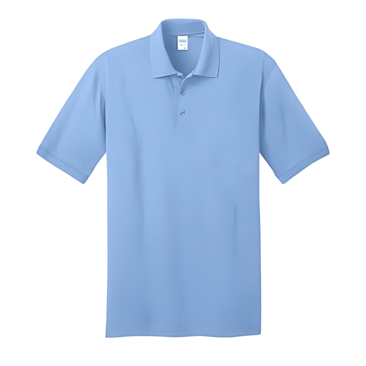 Dwight Eisenhower Light Blue Polo Adult Pique Knit - Logo Express Uniforms - School Uniforms