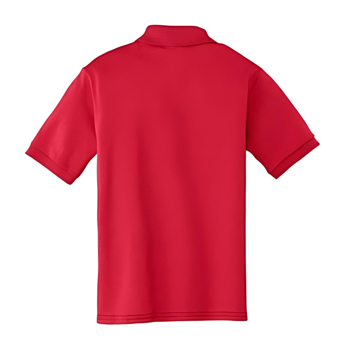 Dwight Eisenhower Red Polo Youth Pique Knit - Logo Express Uniforms - School Uniforms