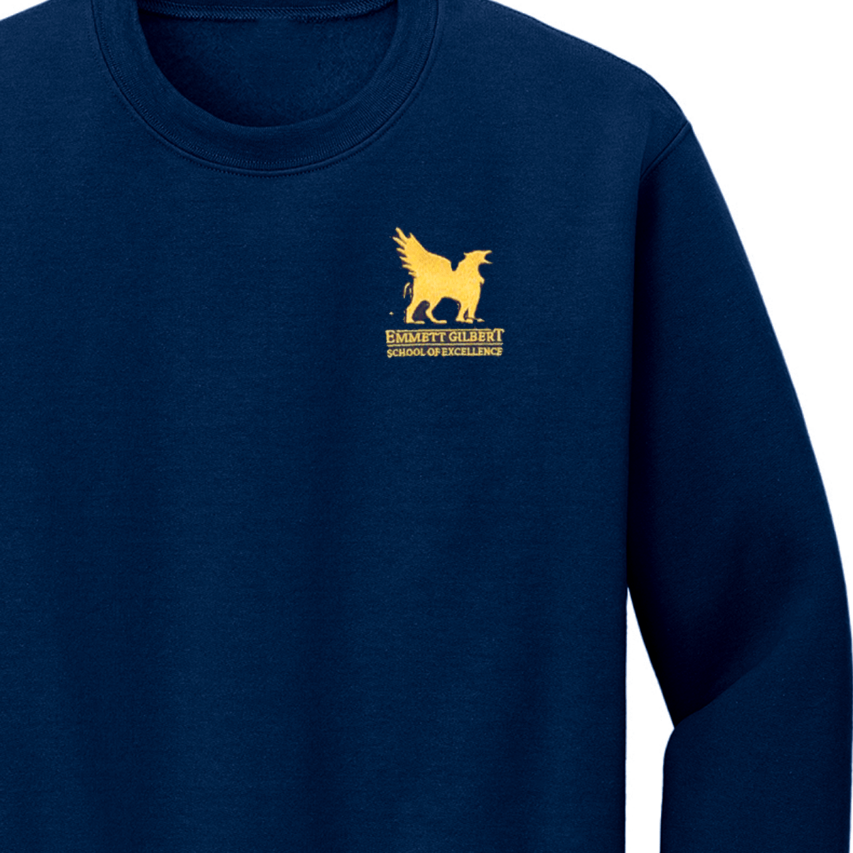 Emmett Gilbert Navy Sweatshirt - Logo Express Uniforms - School Uniforms