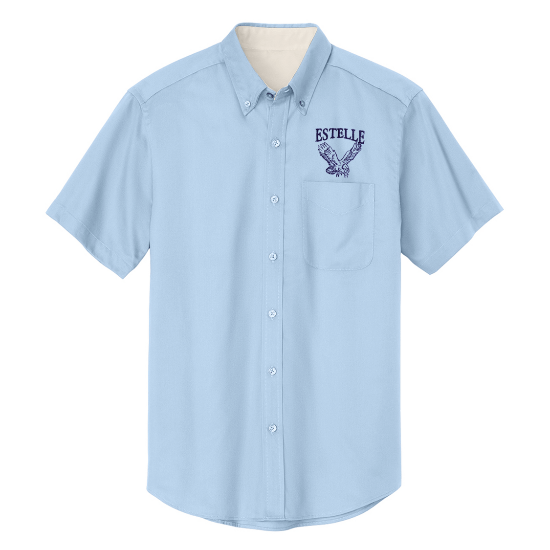 Estelle 6th - 8th Light Blue Oxfords - Optional - Logo Express Uniforms - School Uniforms