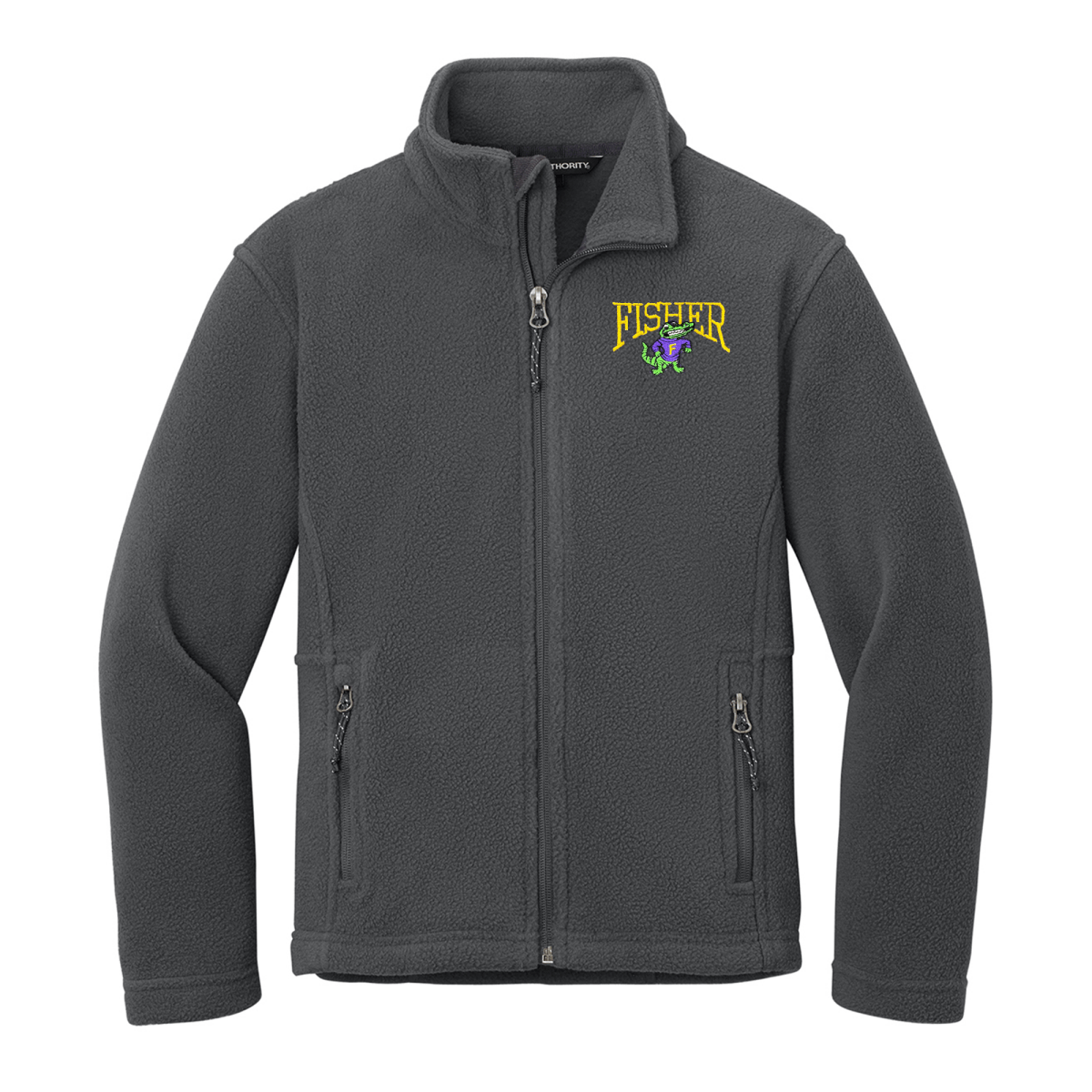 Fisher Navy Fleece Jacket - Logo Express Uniforms - School Uniforms