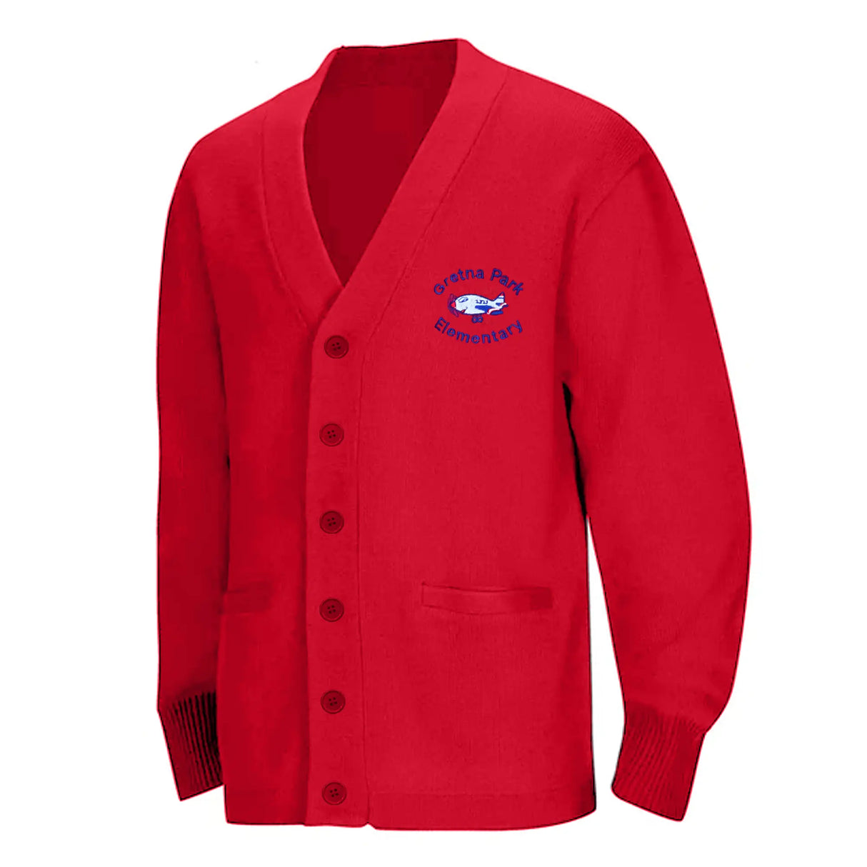 Gretna Park 1st-5th Red Cardigan