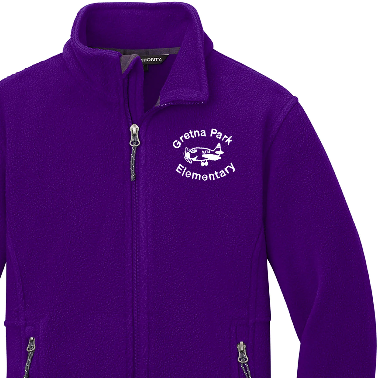 Gretna Park PreK–Kindergarten Purple Fleece Jacket