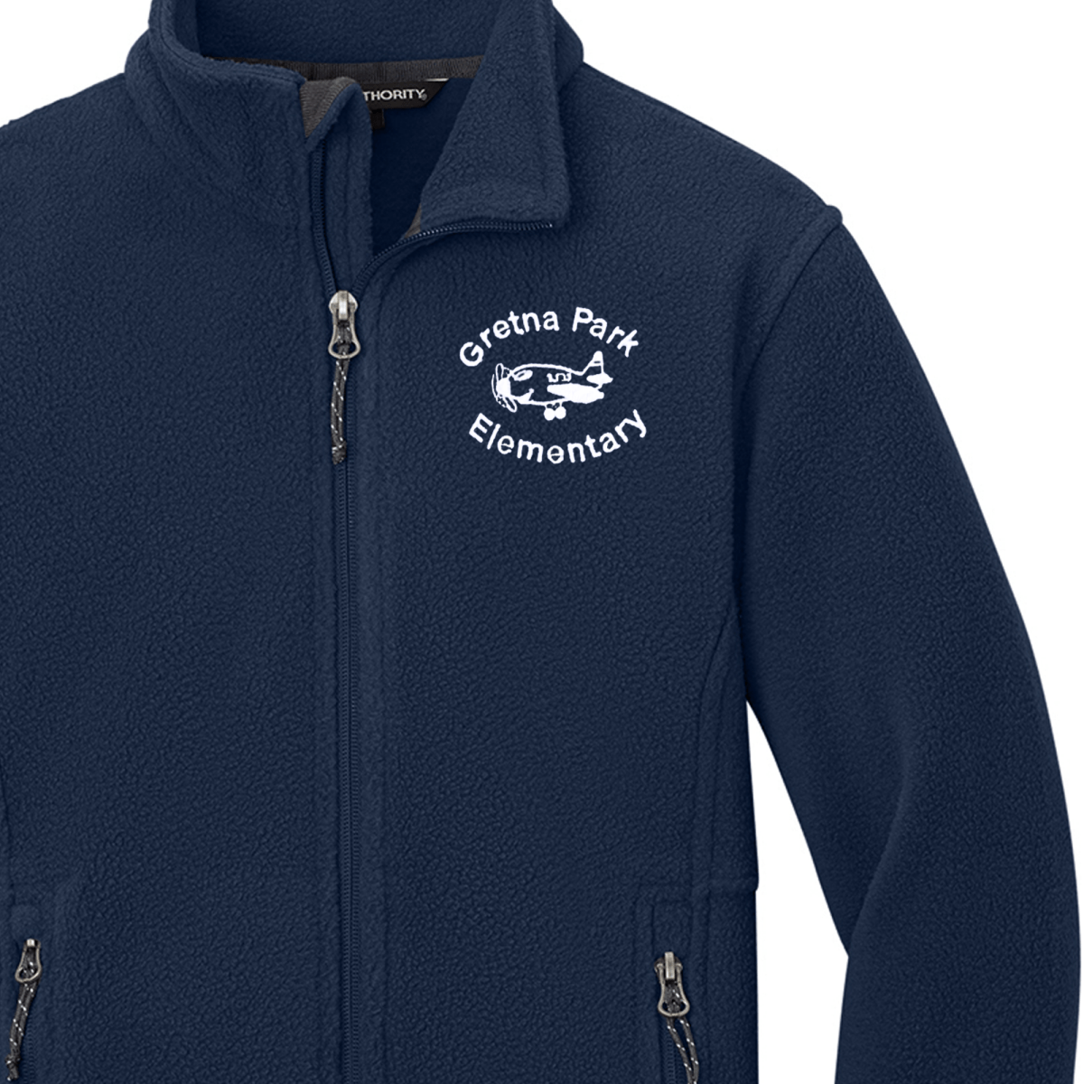 Gretna Park Navy Fleece Jacket - Logo Express Uniforms - School Uniforms