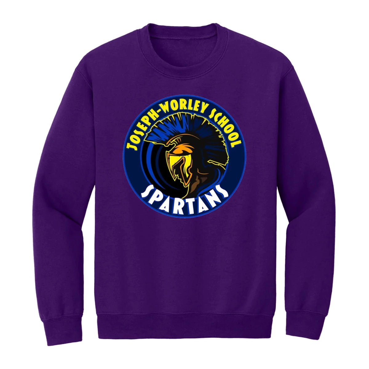 Isaac Joseph at Stella Worley Pre-K–Kindergarten Purple Sweatshirt - Logo Express Uniforms - School Uniforms