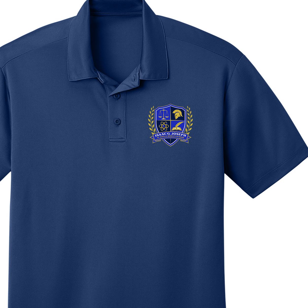 Isaac G. Joseph at Worley School 1st-5th Grade Royal Polo