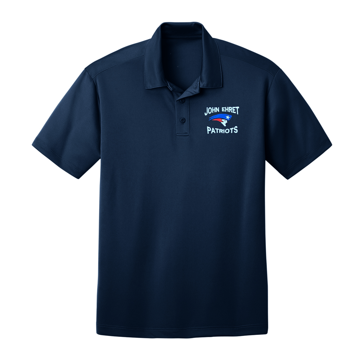 John Ehret 10th - 12th Grade Navy Polo - Logo Express Uniforms - School Uniforms