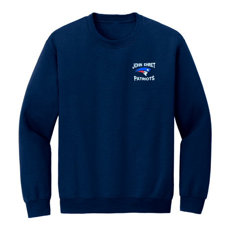 John Ehret Navy Sweatshirt - Logo Express Uniforms - School Uniforms