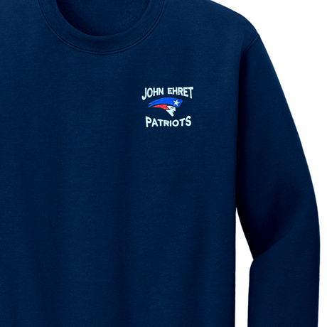 John Ehret Navy Sweatshirt - Logo Express Uniforms - School Uniforms