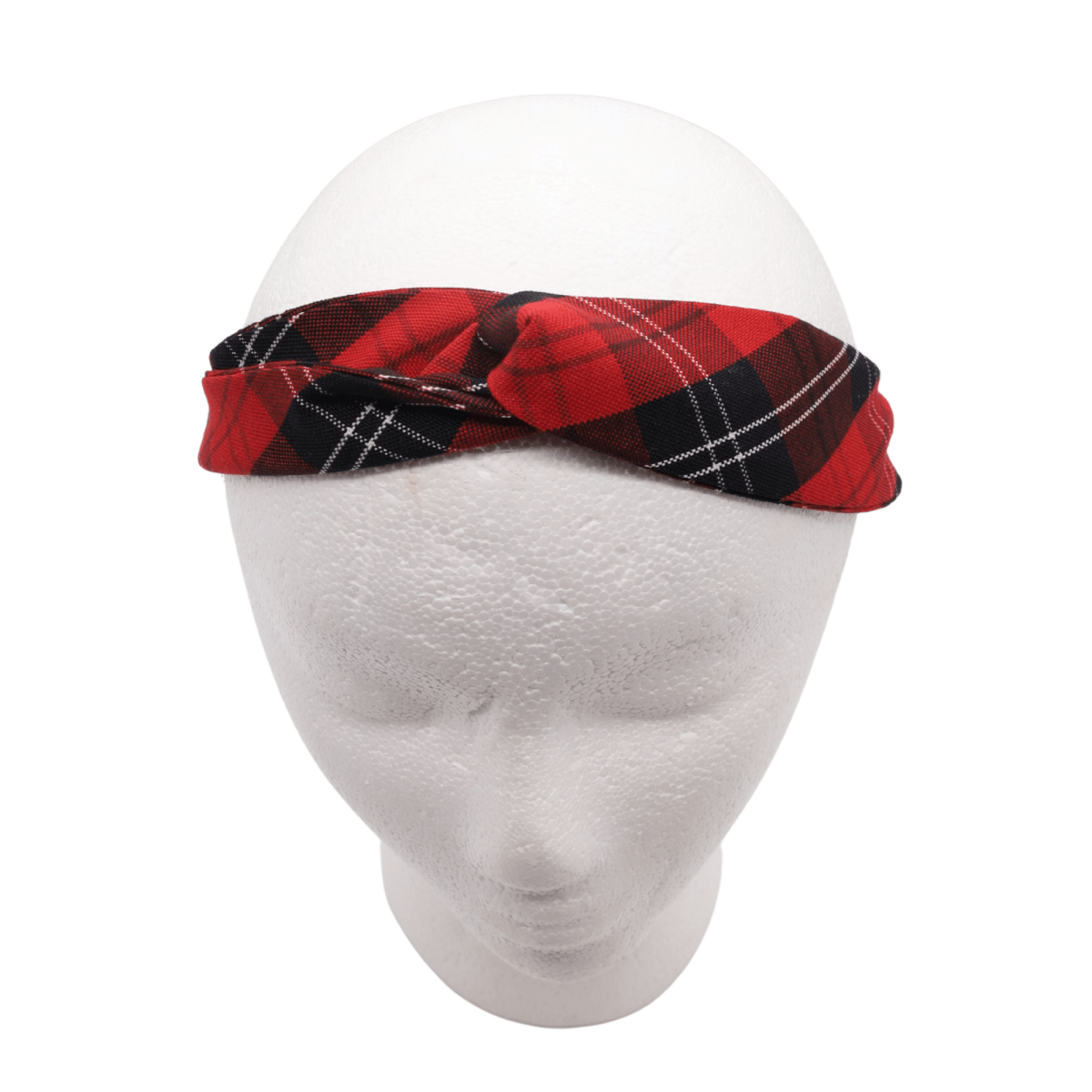 JRS Twisted Elastic Headband – Red & Black - Logo Express Uniforms - School Uniforms