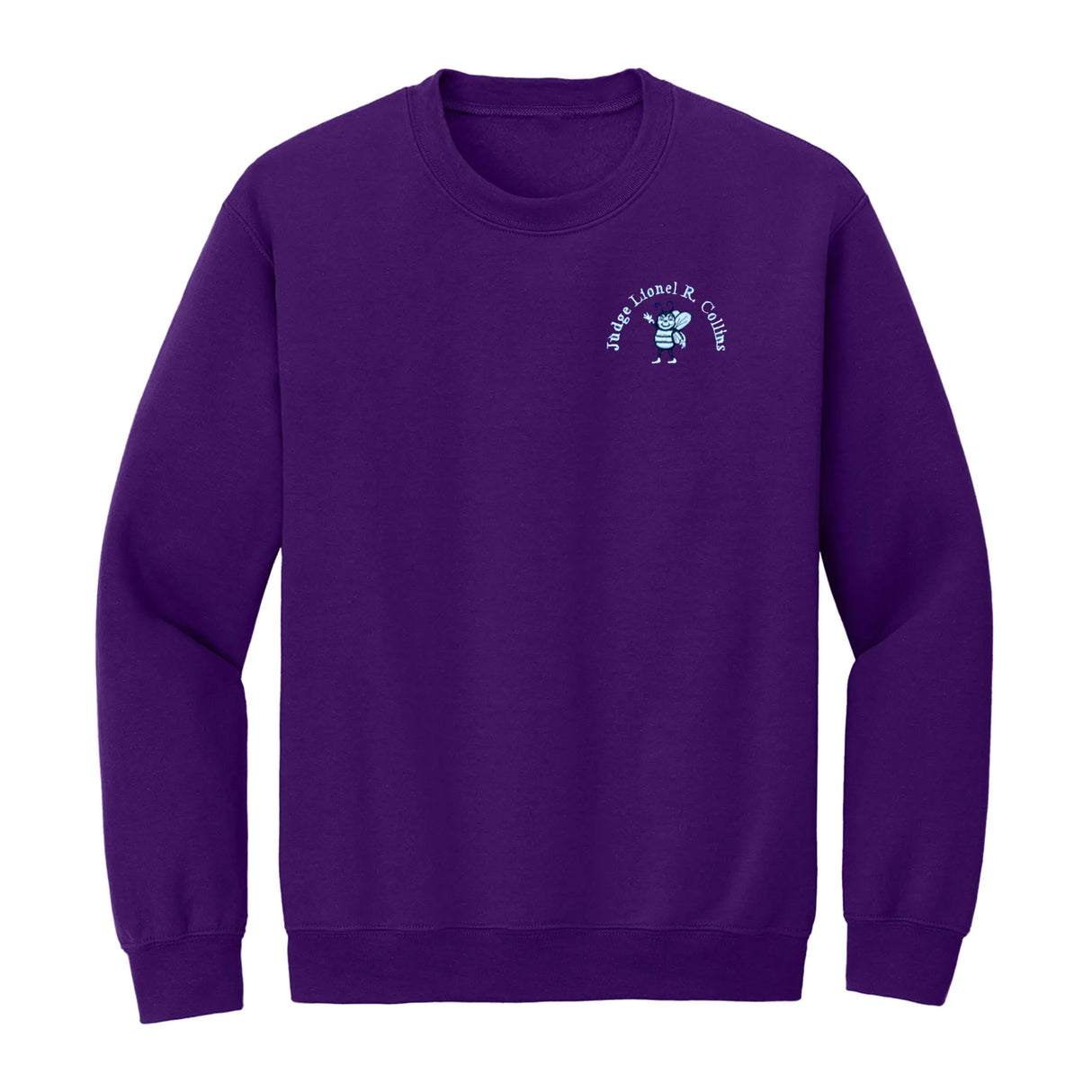 Judge Lionel R. Collins PreK-Kindergarten Purple Sweatshirt