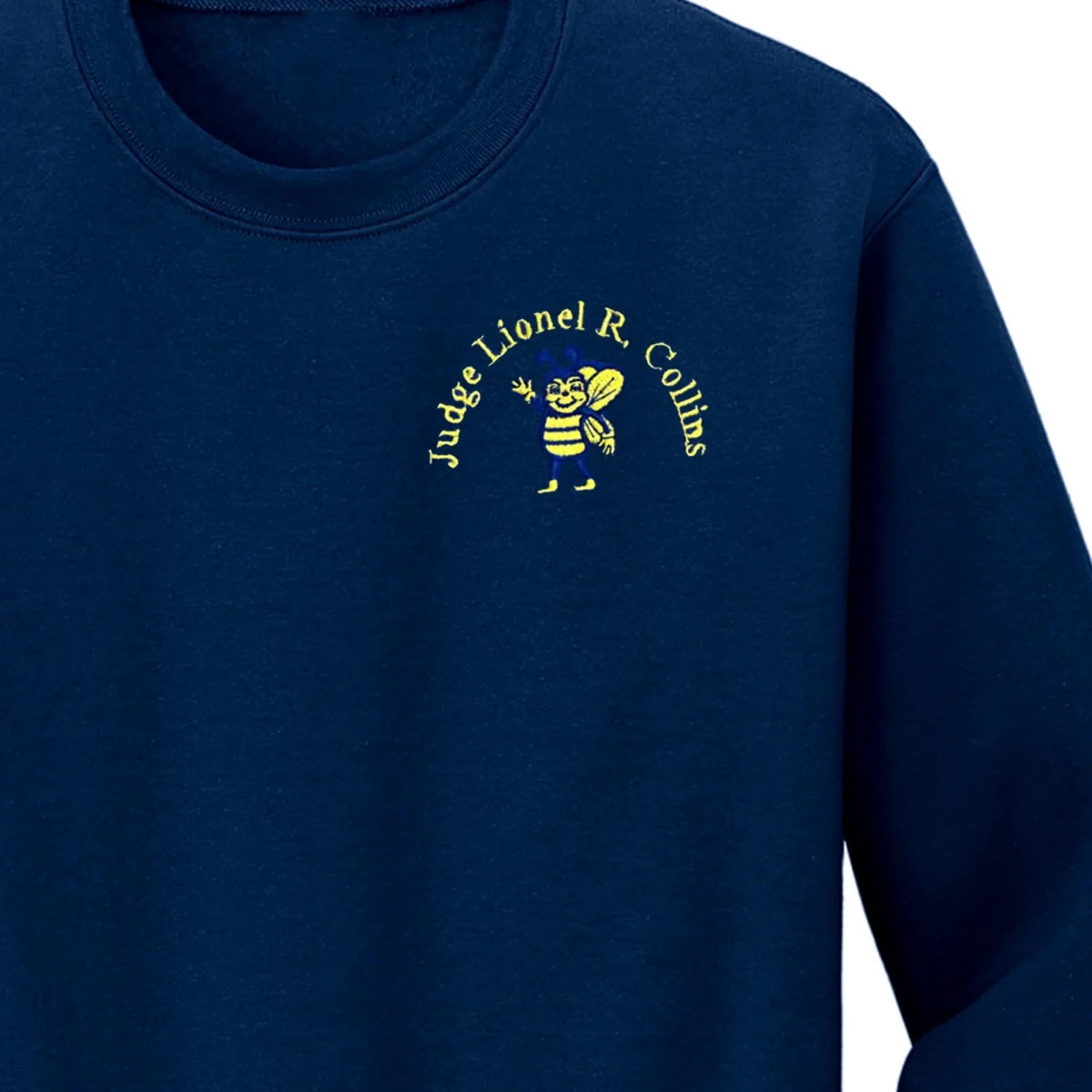 Judge Lionel R. Collins Navy Sweatshirt - Logo Express Uniforms - School Uniforms