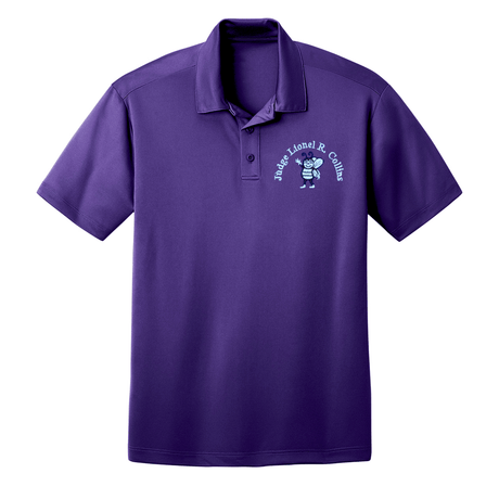 Judge Lionel R Collins PreK - Kindergarten Purple Polo - Logo Express Uniforms - School Uniforms
