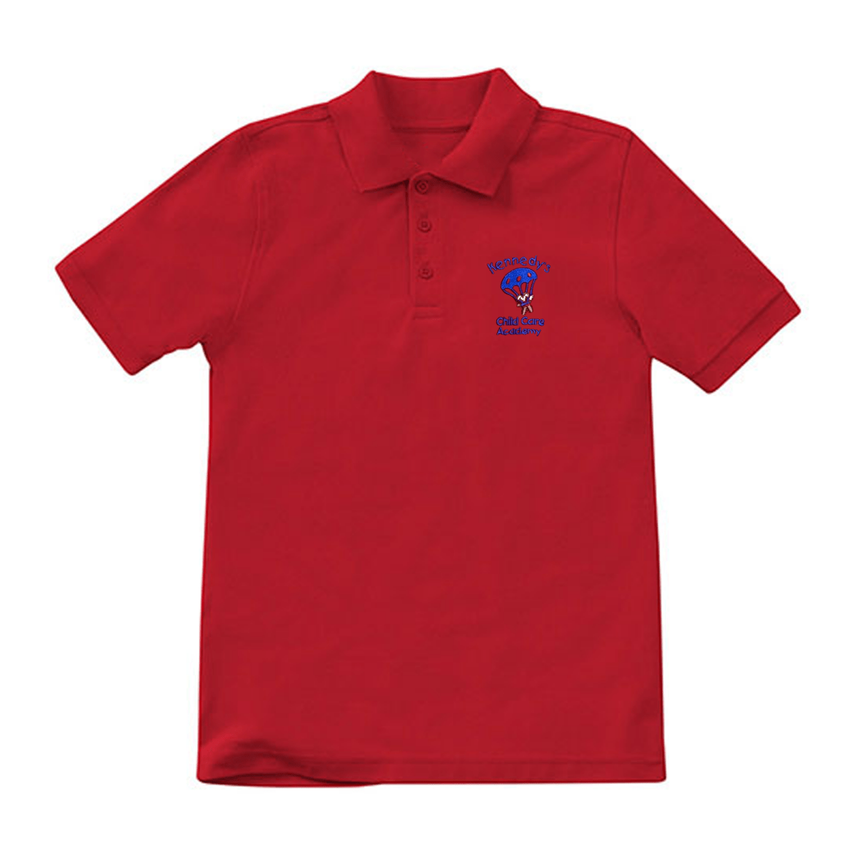 Kennedy Childcare Academy Red Polo - Logo Express Uniforms - School Uniforms