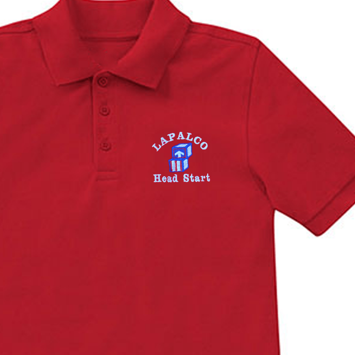 Lapalco Head Start Center Red Polo - Logo Express Uniforms - School Uniforms