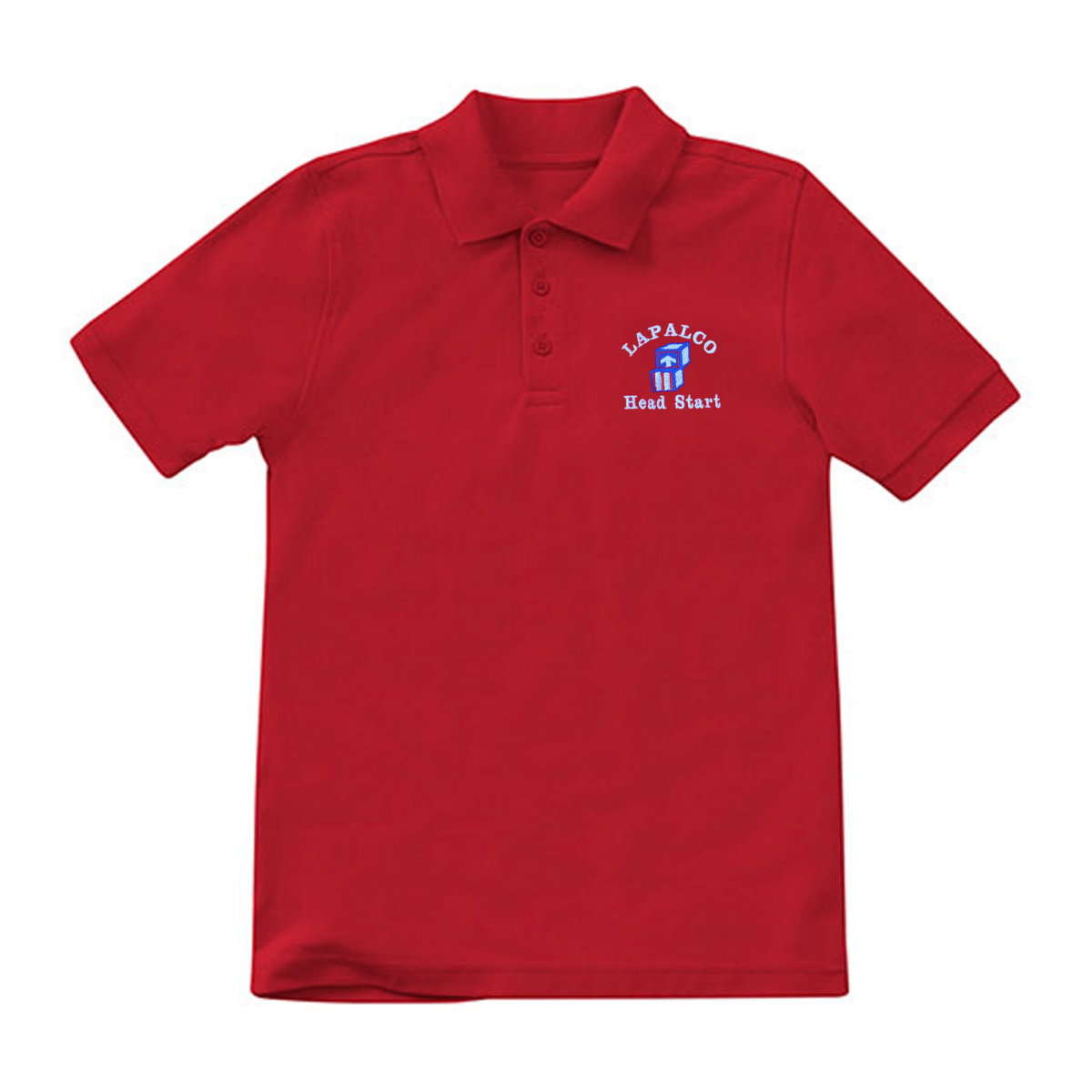 Lapalco Head Start Center Red Polo - Logo Express Uniforms - School Uniforms