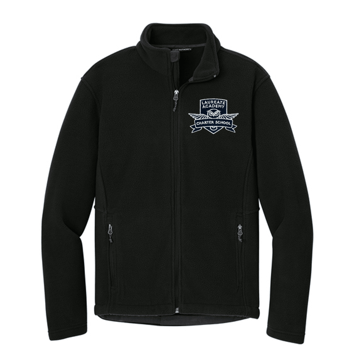 Laureate Charter 6th-8th Grade Black Fleece Jacket - Logo Express Uniforms - School Uniforms