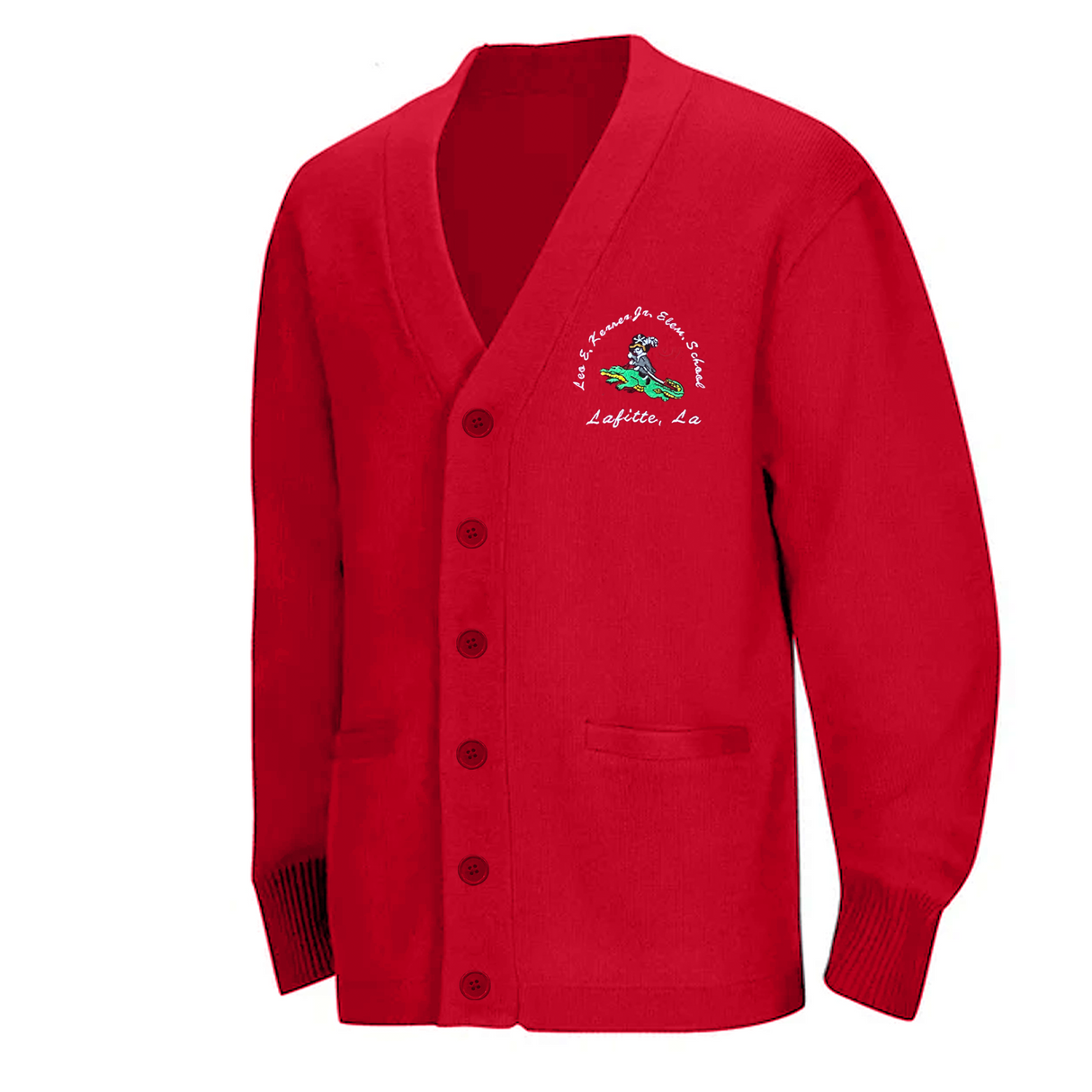 Leo Kerner Red Cardigan