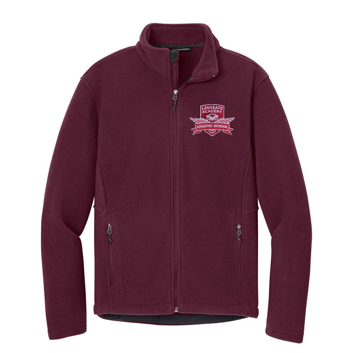 Laureate Charter Kindergarten-5th Grade Fleece Jacket Marron